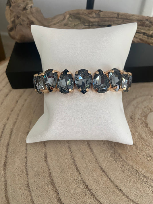 Bracelet Cristal gris