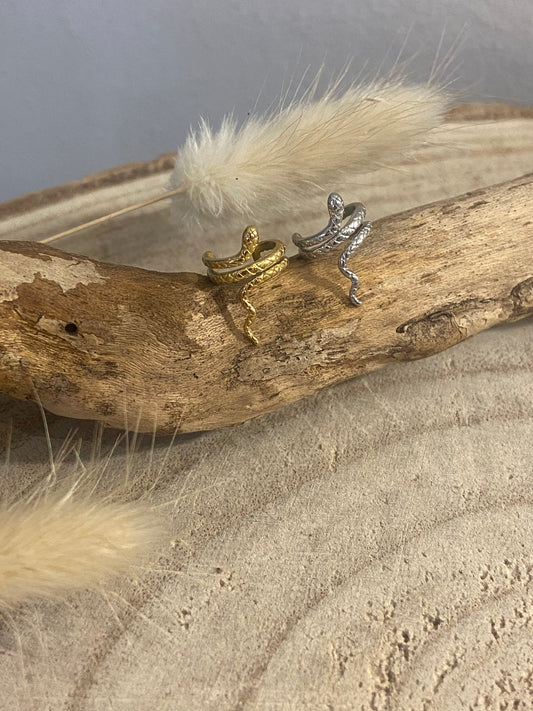 Bague d’oreille serpent