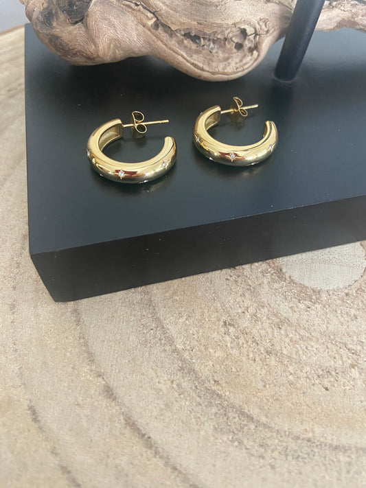 Créoles strass
