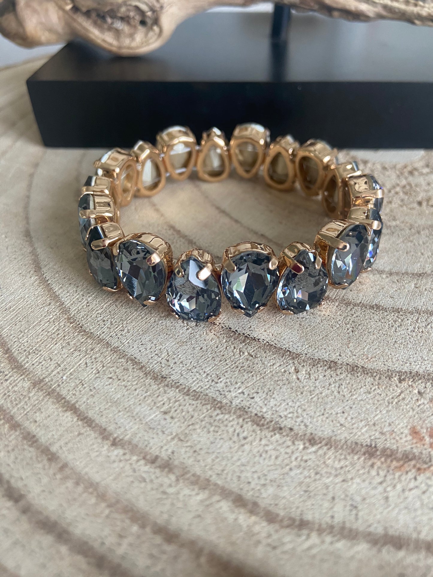 Bracelet Cristal gris
