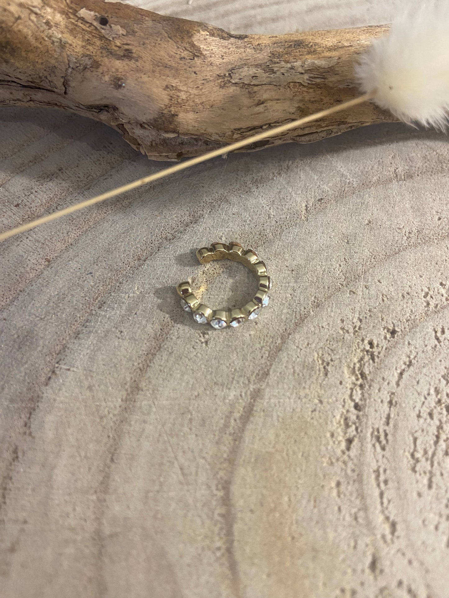 Bague d’oreille strass