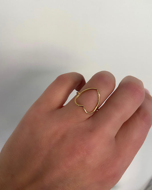 Bague coeur