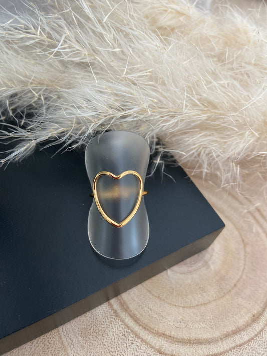 Bague coeur