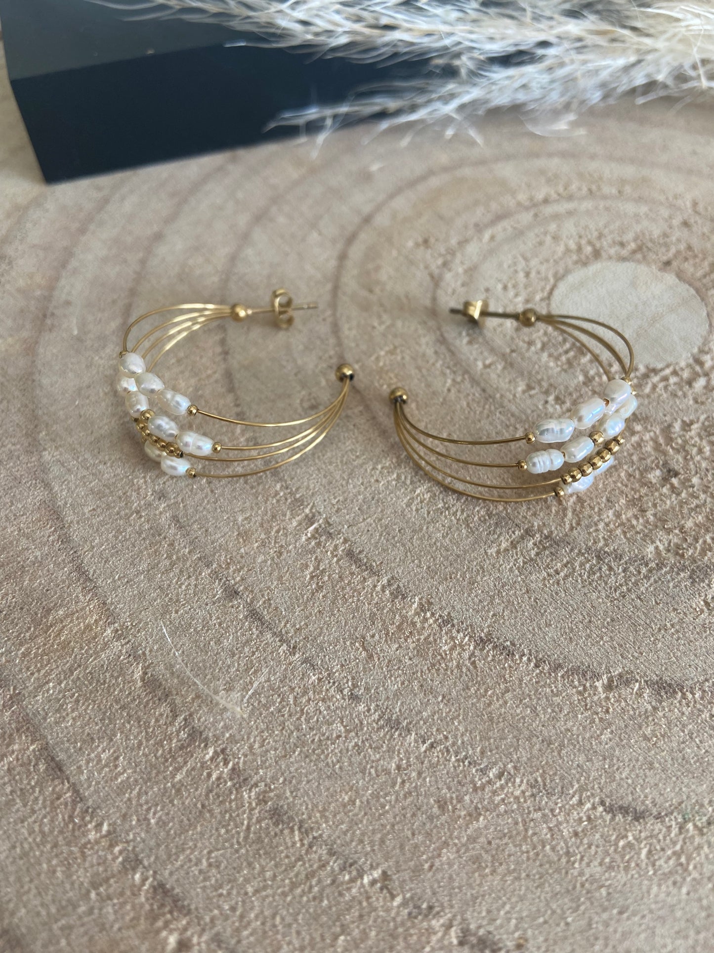 Boucles créoles multi-rangs