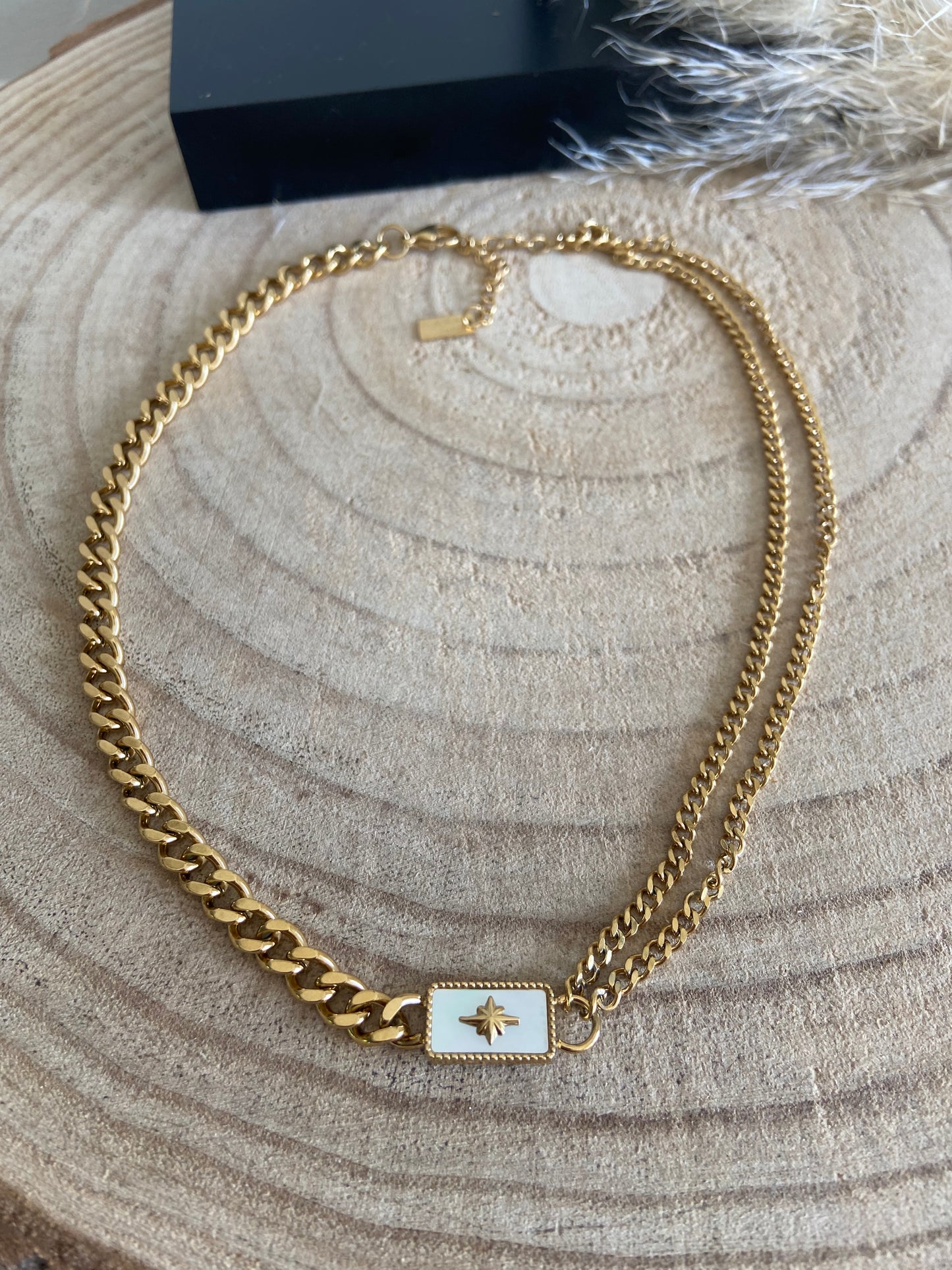 Collier Gaby doré