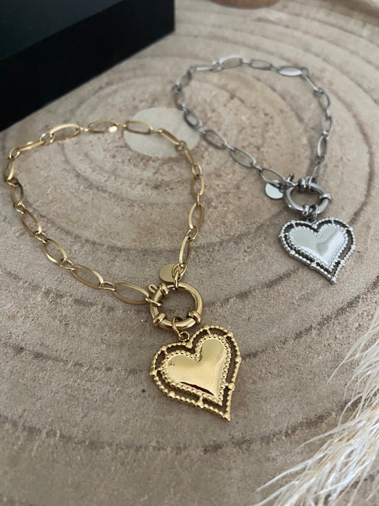 Bracelet coeur