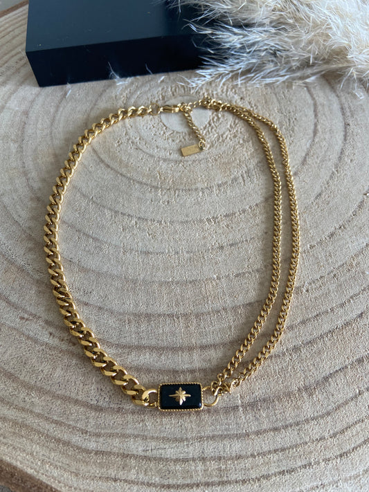 Collier Gaby doré