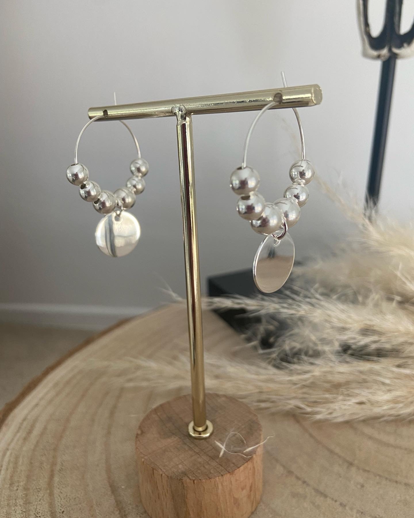 Boucles créoles argent 925